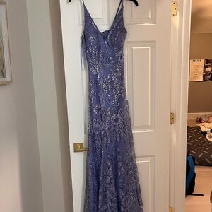 Camille La Vie Lavender Sequin Dress